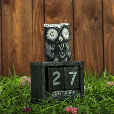 Настольный календарь «Умная сова», 11×5.5×18 см, МИКС