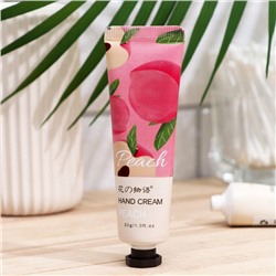 Крем для рук «Персик» увлажняющий, 30 мл МИКС