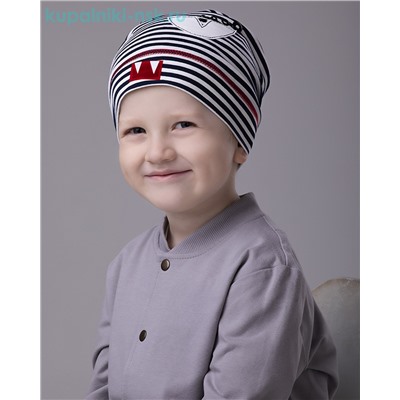 256 Ш Монстрик Колпак для мальчика (50-52)