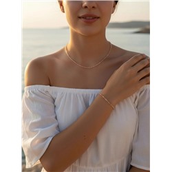 Комплект из натуральных камней и кристаллов