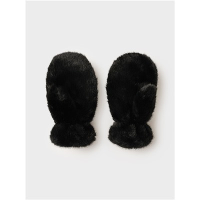 Варежки трикотажные для девочек