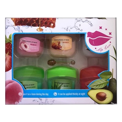 Набор масок для губ Moisturizing Lip Mask Set 6 в 1