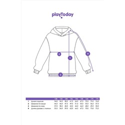 Худи PLAYTODAY, 1127071