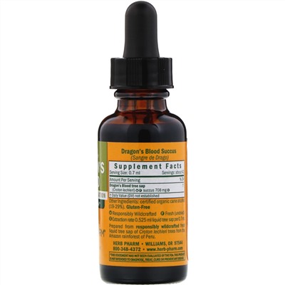 Herb Pharm, Dragon's Blood, 1 fl oz (30 ml)