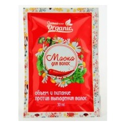 Маска для волос волос Объём и питание против выпадения Crimea Organic 30мл