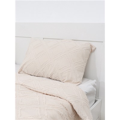 Постельное бельё евро LoveLife Tufting Ромб, микрофайбер