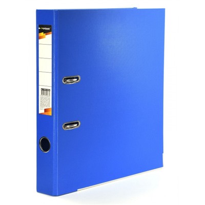 Папка-регистратор 55 мм PVC 2-стор. ярко-синий, с уголками P2PVC-55/Sky inФОРМАТ