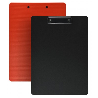 Папка-планшет (доска с зажимом) А4 PPM30R черно-красный inФОРМАТ