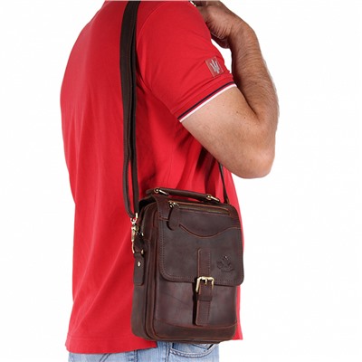 Сумка 35601Z d.brown Zinimsk