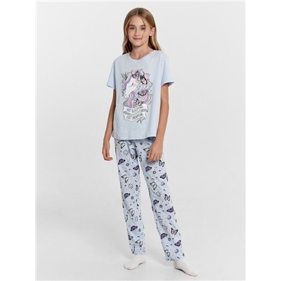 КОМПЛЕКТ ДЛЯ ДЕВОЧЕК (ФУТБОЛКА, БРЮКИ) 567728