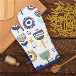 Варежка-прихватка «Эклектика», 18×32 см, 130 г/м², 100% хлопок