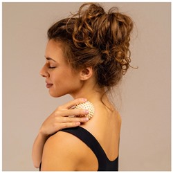 Мяч массажный ONLYTOP Leopard, d=6 см