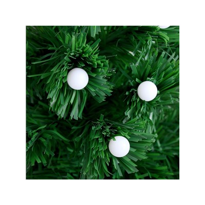 Ёлка светодиодная «Огонёк» 120 см, диаметр нижнего яруса 65 см, 124 ПВХ веток, мигание, свечение мульти