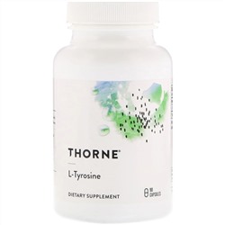 Thorne Research, L-тирозин, 90 капсул
