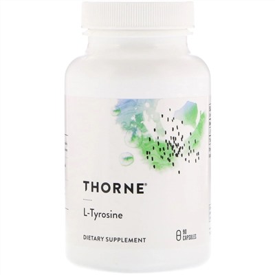 Thorne Research, L-тирозин, 90 капсул