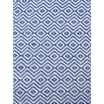 Плед с кисточками «Этель» East, 100×180 см, синий