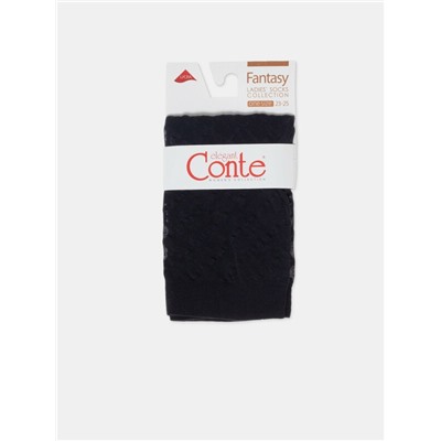 Полиамидные CONTE FANTASY Носки в крупные ромбы