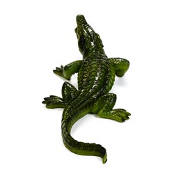 Садовая фигура из полистоуна «Крокодил», 35×15×7 см, Greengo
