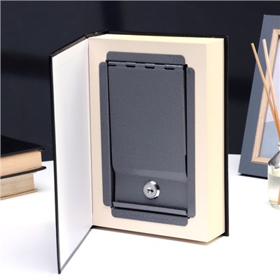 Шкатулка - книга сейф «Библия», с настоящими страницами, замком и ключами