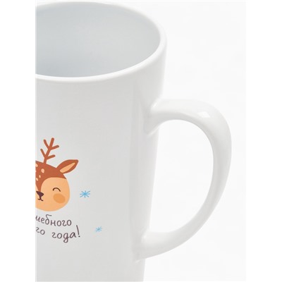 Кружка чайная новогодняя «Волшебного года», 450 мл