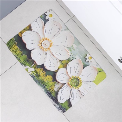 Коврик для дома Доляна Anemona, влаговпитывающий, 39×60 см