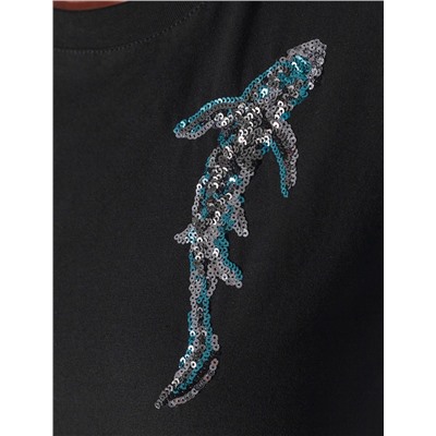 VILATTE Футболка D49.135