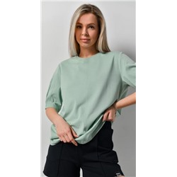 Фуфайка (футболка) Гретта-2 (Светло-зеленый)