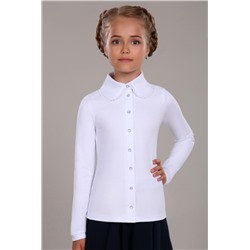 Блузка для девочки Агата 13258 (Белый)