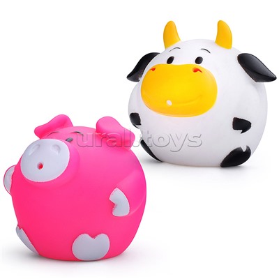 Набор игрушек для ванны "Кругляши с фермы" 2 шт.