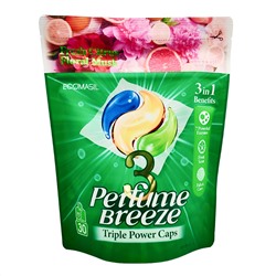 Masil ECO Капсулы для стирки белья / 3 Perfume Breeze Triple Power Caps, 30 шт. x 11 г