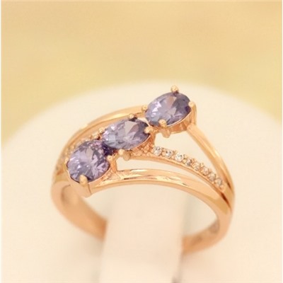 Кольцо позолота  Н01-12442 размер 16