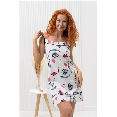 Сорочка женская 8437 (Белый)