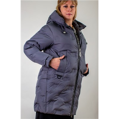 Зимняя куртка с капюшоном арт.611