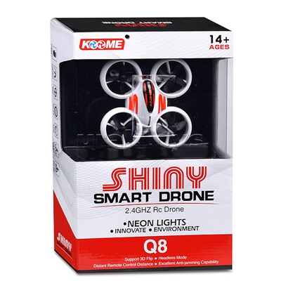 Квадрокоптер "Smart Drone" р/у, 27MHz, в коробке
