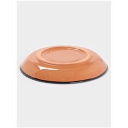 Ляган узбекский Риштанская керамика «Узоры», d=25 см, синий, МИКС