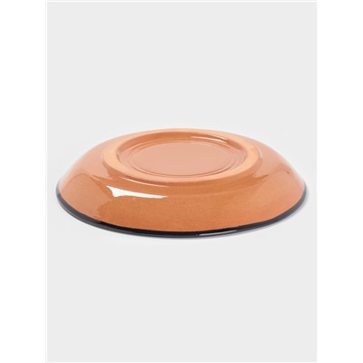 Ляган узбекский Риштанская керамика «Узоры», d=25 см, синий, МИКС