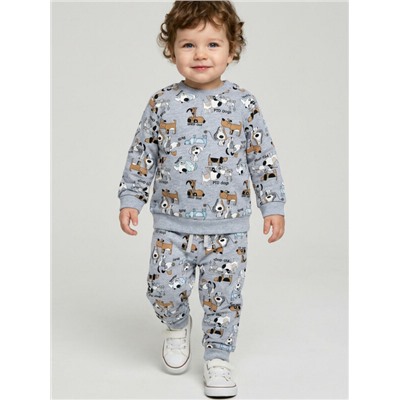 Комплект детский трикотажный для мальчиков: толстовка, брюки