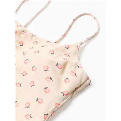 Купальник женский слитный MIST «Персики», размер S