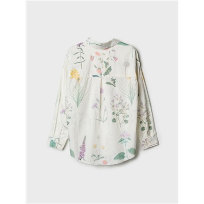 Рубашка текстильная для девочек