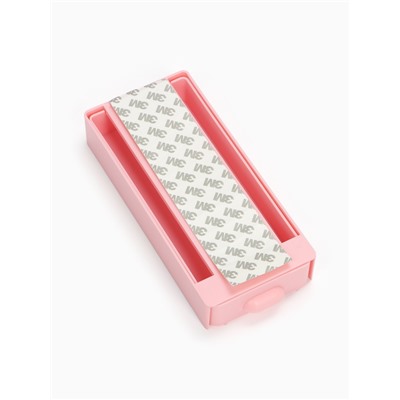 Ящик для хранения, скрытый потайной под стол, 20×9×4 см, розовый