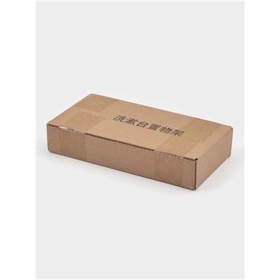 Полки для ванной настенные, 2 шт., прозрачные