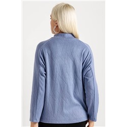 Блузка женская  4345/03/Джинсовый