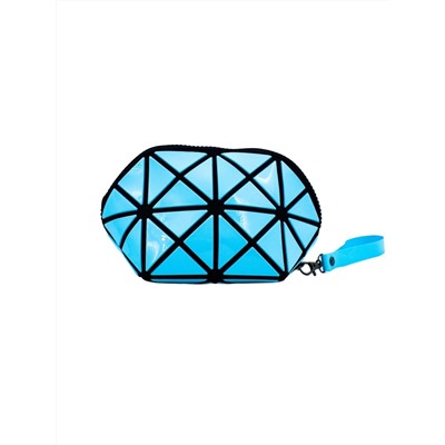 “‣”  COSMETIC BAG - РОМБОВИДНАЯ КОСМЕТИЧКА ПЕНАЛ ГОЛУБАЯ COSMETIC BAG BLUE, 1 ШТ.