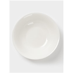 Тарелка глубокая Доляна White Label, 1.5 л, d=22.5 см, фарфор, белая