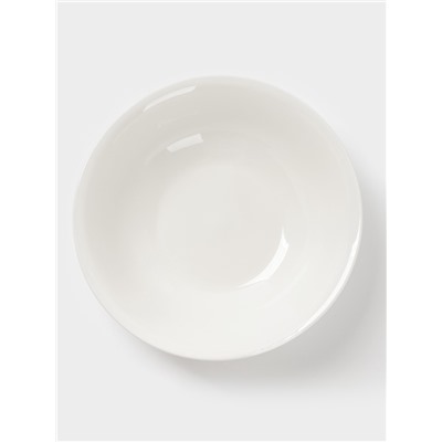 Тарелка глубокая Доляна White Label, 1.5 л, d=22.5 см, фарфор, белая