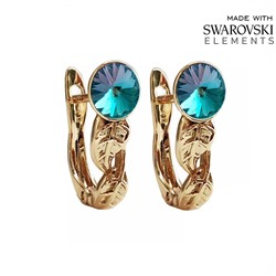 Серьги с кристаллами Swarovski