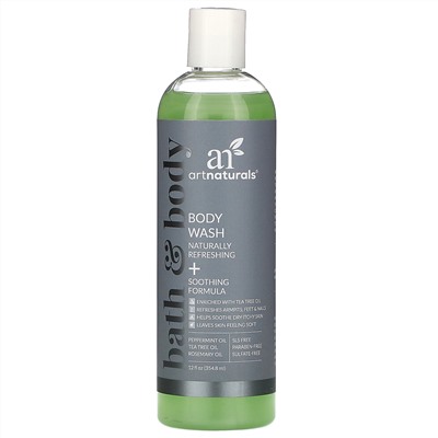 Artnaturals, Body Wash, Naturally Refreshing + Soothing Formula, 12 fl oz (354.8 ml)