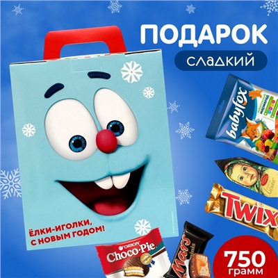 Новогодний подарок, сладкий, детский «Смешарики», детский, 750 г