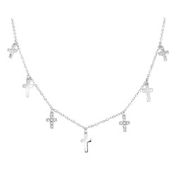 Колье, куб.циркон., FYN-1679