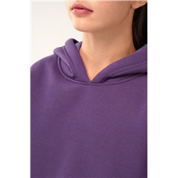 Теплый костюм для девочки из футера с начесом Happyfox